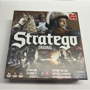 Jumbo Stratego Original Game Board 2 Players Game night capture flag gift new